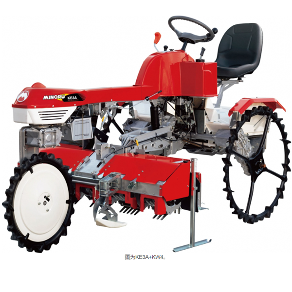 MINORU日本進口水田驅動除草機KWM8A八行型