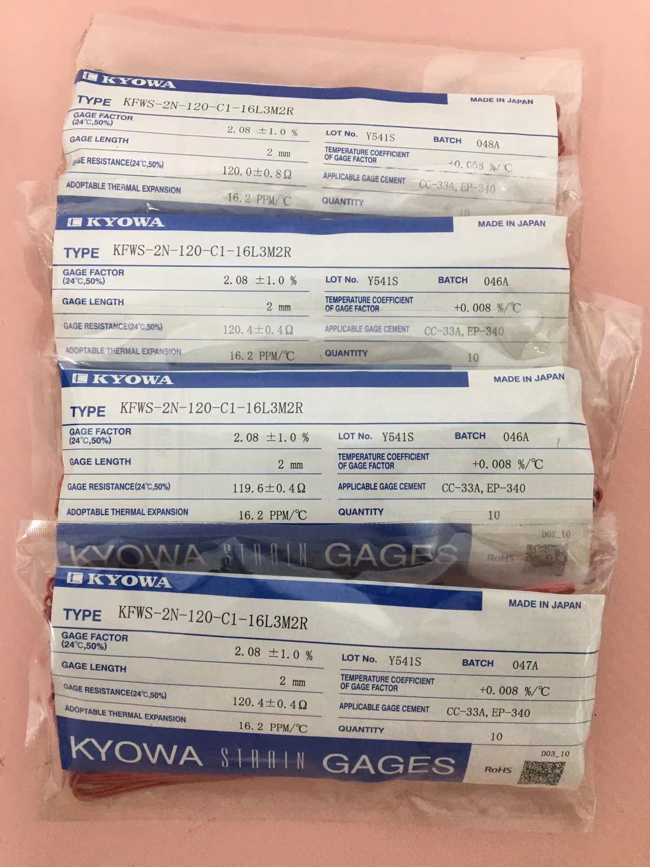 日本KYOWA共和 防水應變片 KFWS-2N-120-C1-16L3M2R【江崎】周生 (8).jpg