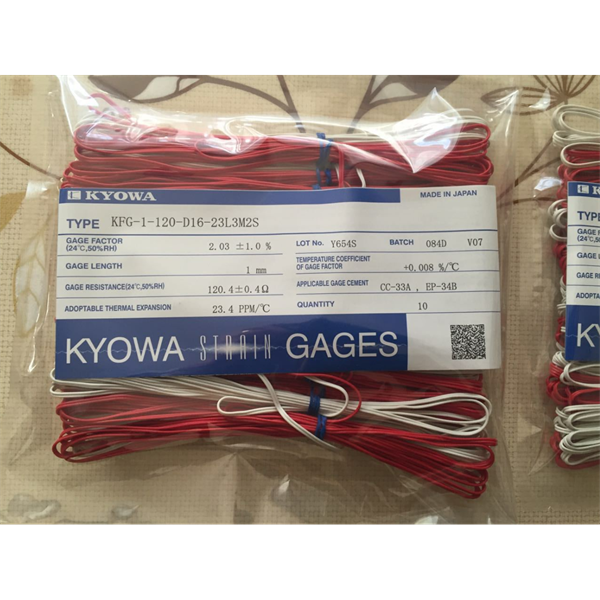 日本KYOWA共和配件耗材應變片KFGS-2-500-C1-16 L30C2R