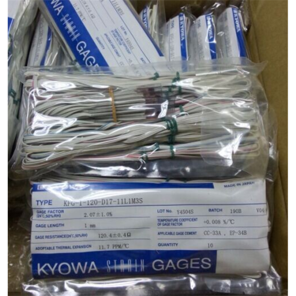 日本KYOWA共和配件耗材應變片KFGS-2-500-C1-16 L30C2R