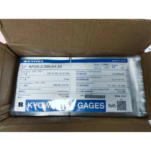 日本KYOWA應(yīng)力測(cè)量應(yīng)變片KFGS-1-120-C1-16 L15C3S