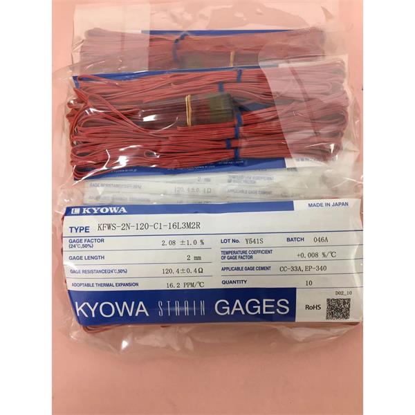 日本原裝進口KYOWA應變片KFGS-3-350-D16-23 R15C3